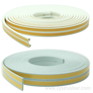 Sponge foam sealing strips for doors and windows